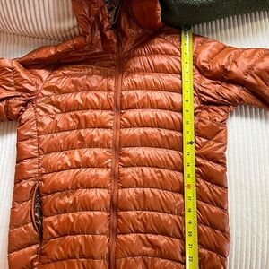 Uniqlo Orange Puffer Jacket